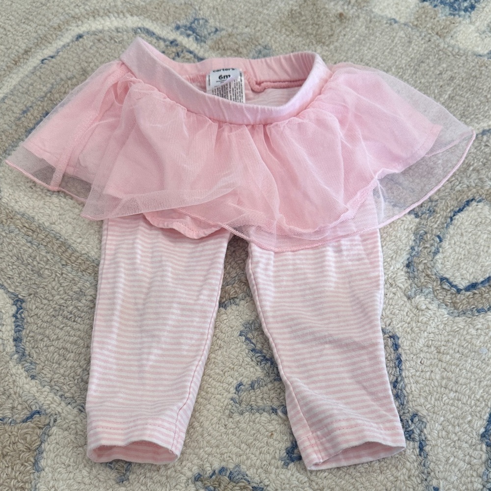Carter's Pink Tutu Leggings